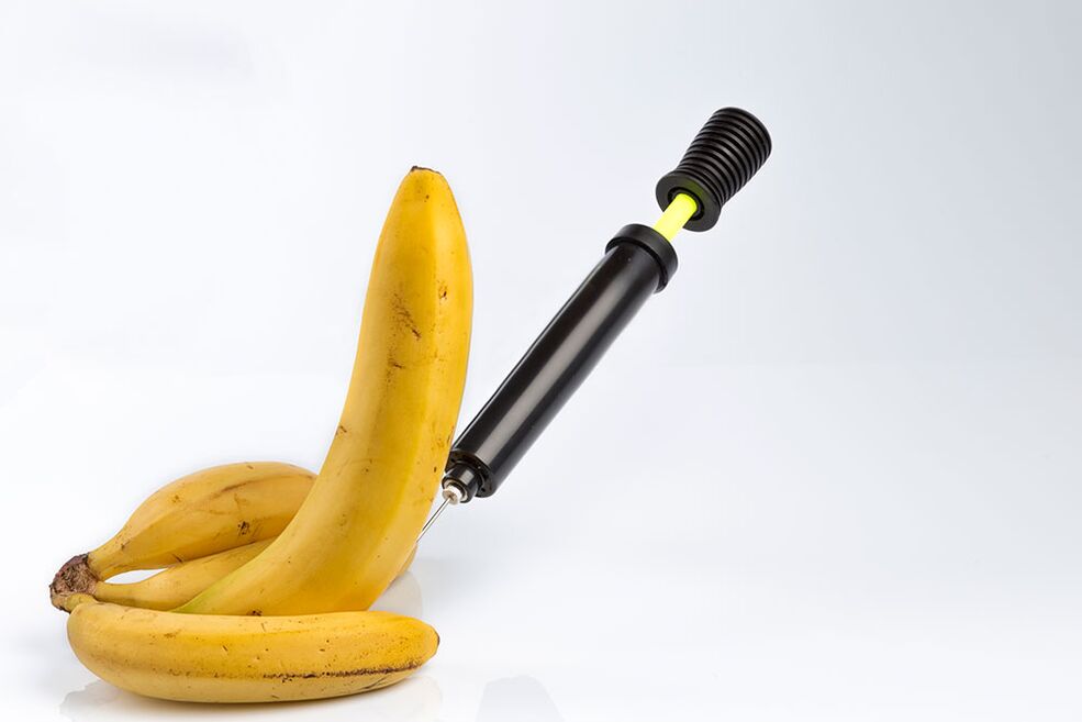 banana injection mimics penis enlargement injection